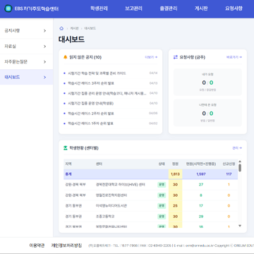 셀공 시스템 화면